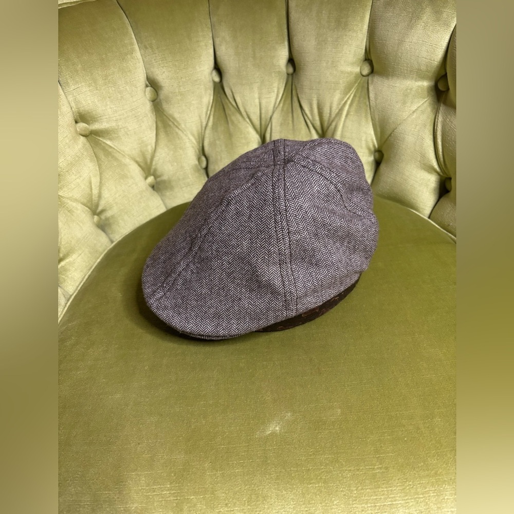 Goorin Bros newsboy Cabbie hat Y2K Golf Brown Medium - Picture 9 of 11